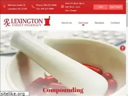 Sites similar to lexingtonfamilypharmacy.com