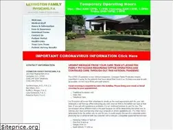 Sites similar to lexingtonfamilyphysicians.com