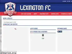 Sites similar to lexingtonfc.org