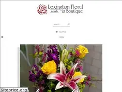 Sites similar to lexingtonfloral.com