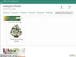 Sites similar to lexingtonfloristbaltimore.com