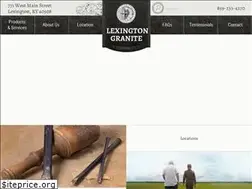 Sites similar to lexingtongraniteco.com
