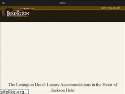 Sites similar to lexingtonhoteljacksonhole.com
