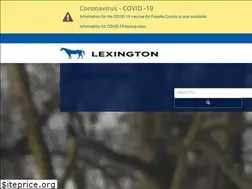 Sites similar to lexingtonky.gov