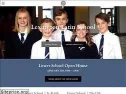 Sites similar to lexingtonlatinschool.com