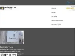 Sites similar to lexingtonlawreviews.com
