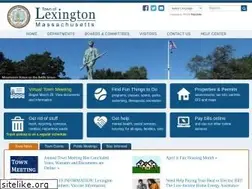 Sites similar to lexingtonma.gov