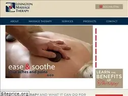 Sites similar to lexingtonmassagetherapy.com