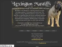 Sites similar to lexingtonmastiffs.com