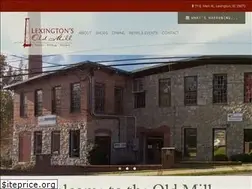 Sites similar to lexingtonoldmill.com