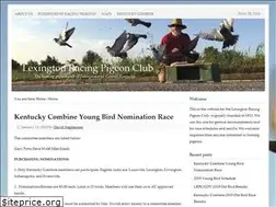 Sites similar to lexingtonracingpigeonclub.org
