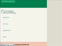 Sites similar to lexingtonrheumatology.com