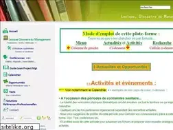Sites similar to lexiquedumanagement.com