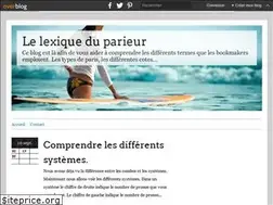Sites similar to lexiqueduparieur.over-blog.com