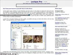 Sites similar to lexiquepro.com