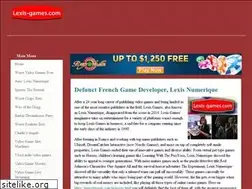 Sites similar to lexis-games.com