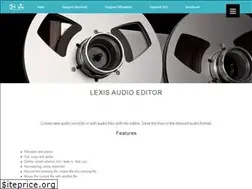 Sites similar to lexisaudioeditor.com