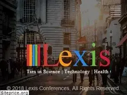 Sites similar to lexisconferences.com
