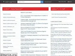 Sites similar to lexislegalnews.com