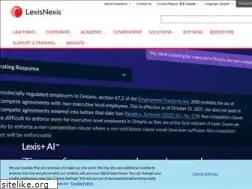 Sites similar to lexisnexis.ca