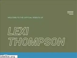Sites similar to lexithompson.com