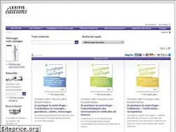 Sites similar to lexitiseditions.fr