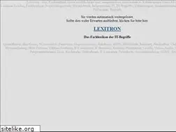 Sites similar to lexitron.de