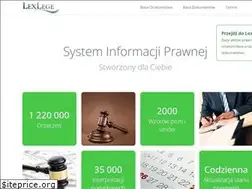 Sites similar to lexlege.pl