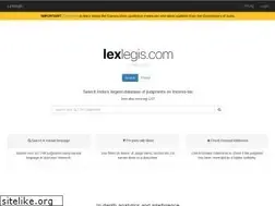 Sites similar to lexlegis.com