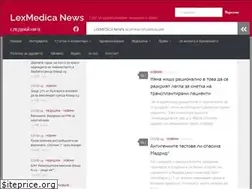 Sites similar to lexmedicanews.com