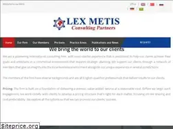 Sites similar to lexmetis.com
