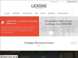 Sites similar to lexone.fr