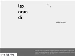 Sites similar to lexorandies.blogspot.com