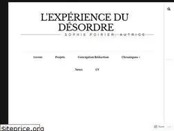 Sites similar to lexperiencedudesordre.com