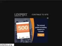 Sites similar to lexpert.ca