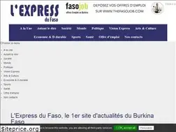 Sites similar to lexpressdufaso-bf.com