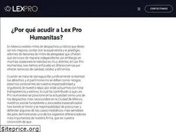 Sites similar to lexpro.mx