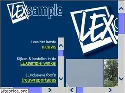 Sites similar to lexsample.nl