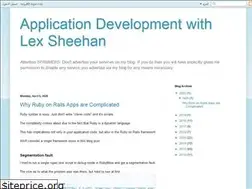 Sites similar to lexsheehan.blogspot.com
