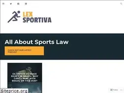 Sites similar to lexsportiva.blog