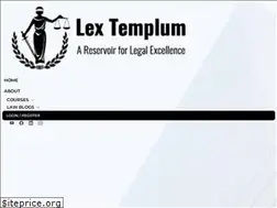 Sites similar to lextemplum.com