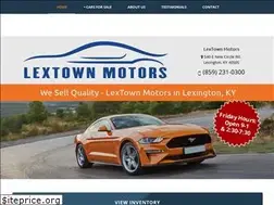 Sites similar to lextownmotors.com