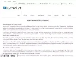 Sites similar to lextraduct.pl