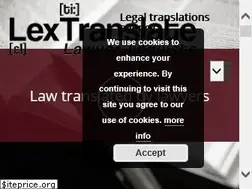 Sites similar to lextranslate.com