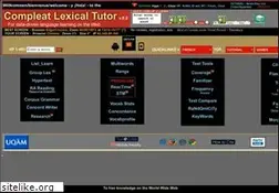 Sites similar to lextutor.ca