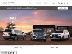 Sites similar to lexus.ae