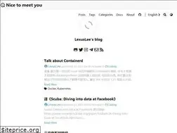 Sites similar to lexuslee.me