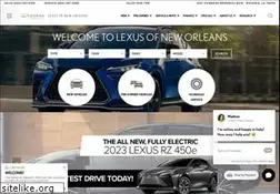 Sites similar to lexusneworleans.com