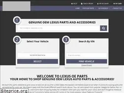 Sites similar to lexusoeparts.com
