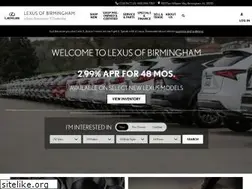 Sites similar to lexusofbirmingham.com